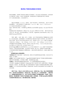 28欧洲电子烟市场调查分析报告