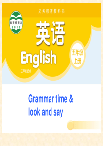 苏教版5A Unit4hobbies (grammar time &checkout time)
