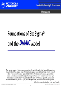 FoundationsofSixSigma
