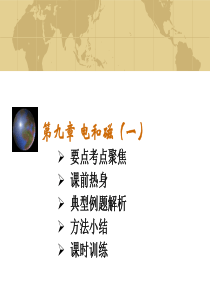 电与磁复习课-PPT课件-人教版