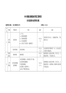 高速公路安全监理内业台账
