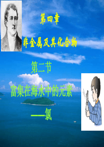 4.21富集在海水中的元素氯