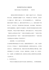 两项督导评估汇报材料