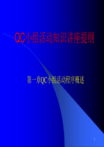 QC小组活动知识讲座（PPT 75页）