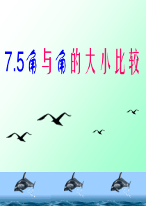 角与角的大小比较_PPT课件