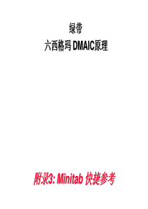 六西格玛培训课件-500强外企内部培训课程(16)
