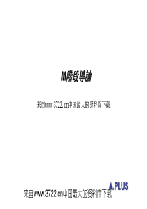 六西格玛知识-M階段导论(pdf 46页)