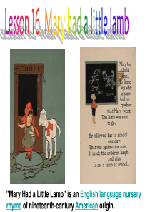 L16--NCE-Mary-had-a-little-lamb