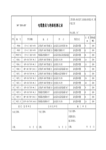 3503-J507电气电缆敷设与绝缘检测记录