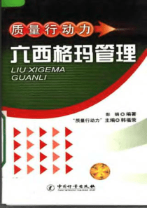 质量行动力：六西格玛管理