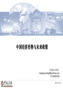 中银国际-中国经济形势与未来政策-121108