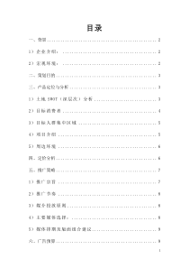 枫情水岸推广策划方案
