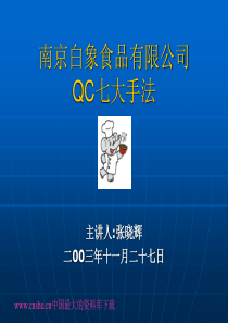 南京白象食品有限公司QC七大手法(ppt 81)