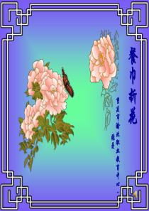 餐巾折花课件