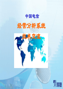 中国电信经营分析系统