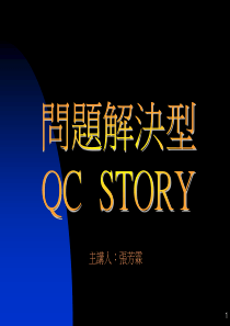 问题解决行QCSTORY