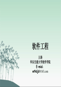 软件工程教程-概论