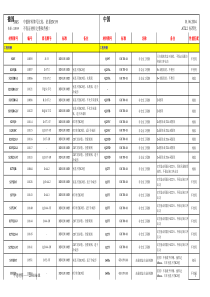 中德材料对照表