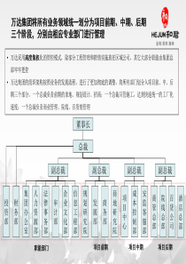 万达的组织结构-最新分析