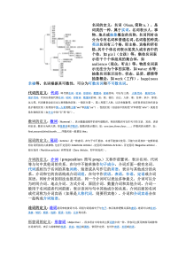 中职生英语语法(不全)