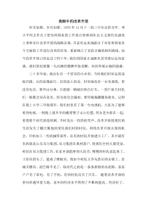 我眼中的改革开放