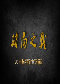 2020年地产年度推广活动方案