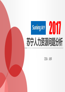 苏宁人力资源问题分析