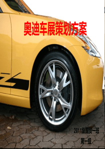 奥迪车展策划方案.doc