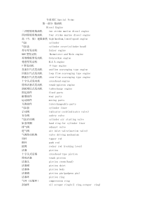 最全轮机英语专业词汇