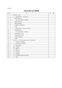 A102010《一般企业成本支出明细表》