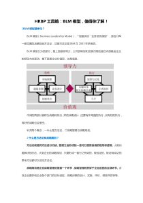 OD工具箱：BLM模型