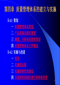 04第四章  质量管理体系的建立与实施