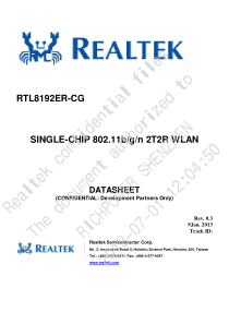 RTL8192ER规格书
