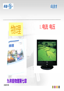 上海九年级物理7.1电流-电压