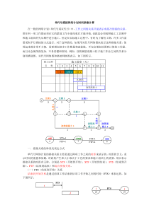 单代号搭接网络计划时间参数计算