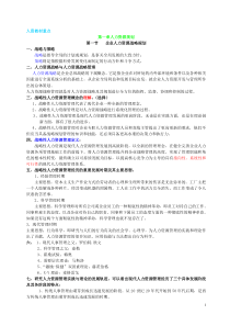 国家职业资格一级高级人力资源管理师教材-上