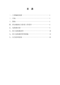 重大危险源控制措施