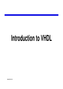 VHDL_语言入门
