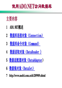 数据库访问技术ADO.-NET