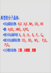 常见晶体配位数等