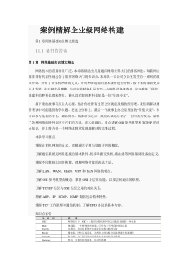 案例精解企业级网络构建