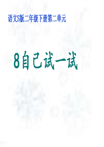 《自己试一试》课件5(1)