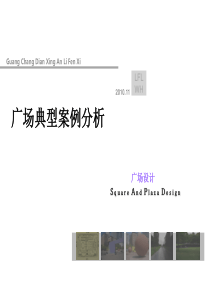 广场典型案例分析模板