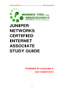 Juniper认证之JNCIA学习指导书