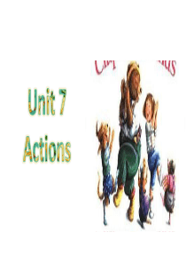洪恩Hello--Teddy-2册Unit7.Actions