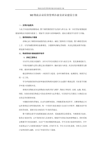 物流企业经营管理沙盘实训室建设方案