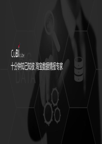 淘宝数据解决方案