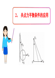 4.2 共点力平衡条件的应用