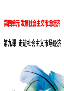 最新高三一轮复习政治必修一第九课复习