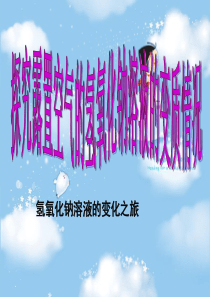 探究氢氧化钠溶液的变质情况上课用